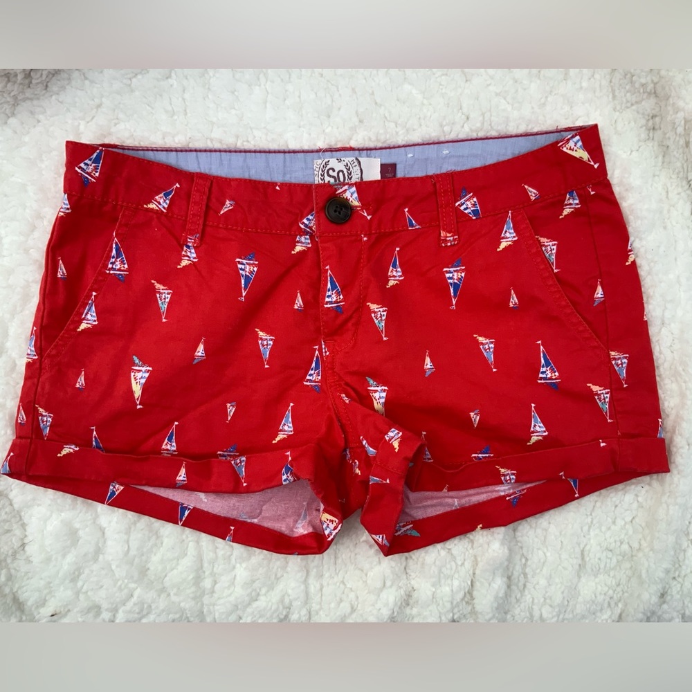 SO Sailboat shorts Sz. 7